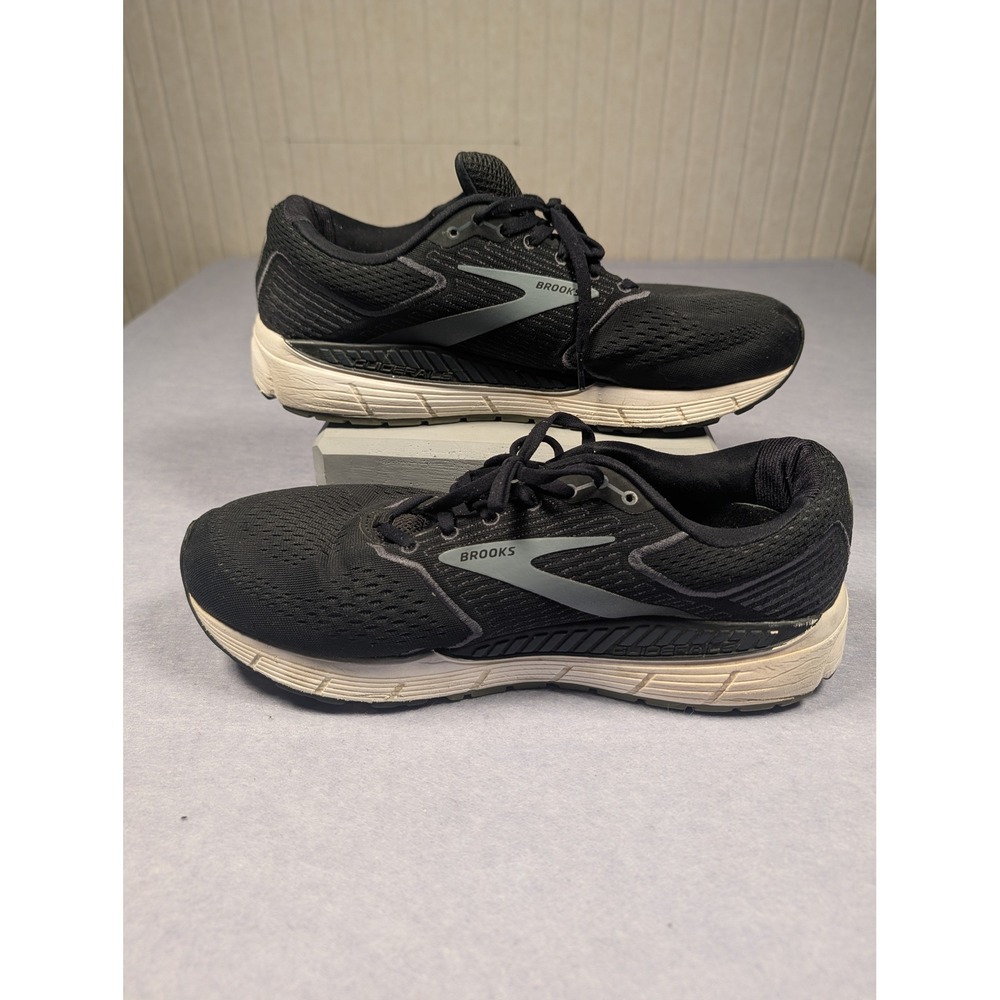 Brooks Beast 20 Running Shoes Men 12 Black Extra Wide 4E Motion Control Good